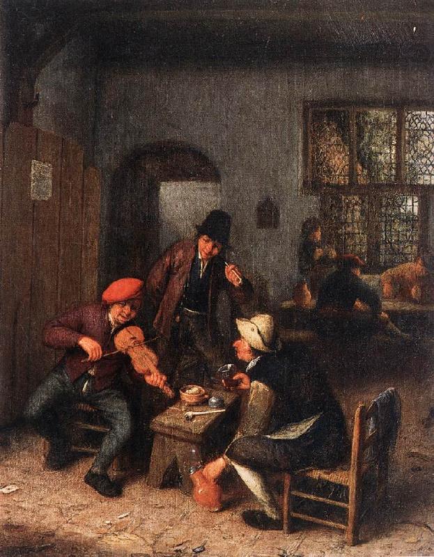 OSTADE, Adriaen Jansz. van Interior of a Tavern with Violin Player sg china oil painting image